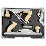 DICTUM® Hobelset für Einsteiger, Rechtshänder, im Systainer® T-Loc, SK4-Eisen