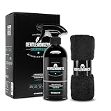 GENTLEMONKEYS Profi Cockpitpflege Auto (500ml) inkl. Mikrofasertuch • Innenraumreiniger für Reinigung & Pflege Aller Kunststoffe & Glattleder • Farbauffrischung & Schutz • Auto Reinigungsset