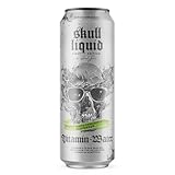 Skull Liquid - Vitamin-Wasser mit Limette, Guave & Passionsfrucht, 568ml Designdose, Erfrischendes Getränk mit Vitaminen
