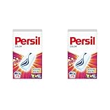 Persil Power Bars Color Waschmittel (75 Waschladungen), vordosiertes Buntwaschmittel mit biologisch abbaubarem Schutzfilm, für reine Wäsche & hygienische Frische für die Maschine (Packung mit 2)
