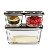 CASO VacuBoxx Eco-Set - 3 Vakuumbehälter aus...