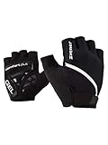 Ziener Herren Celal Fahrrad-/Mountainbike-/Radsport-Handschuhe | Kurzfinger - atmungsaktiv/dämpfend, Black, 9