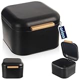 orion group Brotkasten Brotkorb Brotbox Brotbehälter Schwarz BLACK 21,5x20x14,5 cm