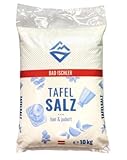 Bad Ischler - Tafel Salz, fein & jodiert im 10 kg Sack I hervorragend geeignet zum feinen Würzen und Verfeinern
