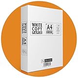 druckerpapier a4, weiß, 80 g/m², 500 Stück | Kopierpapier Premium für Tintenstrahl, Laserdrucker und Kopierer, perfekt hochweiß, den Heim- und Bürogebrauch