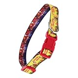 WEKAMOS Verstellbares Weihnachts Hundehalsband aus Strapazierfähigem Komfortabel Tragbar Dekoratives Welpenhalsband für Kleine Hunde Festliches Design für Party und Outdoor Einsatz