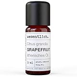 Grapefruitöl - reines ätherisches Öl von wesentlich. - 100% naturrein aus der Glasflasche (10ml)