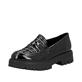 Rieker Damen 47550 Loafer, schwarz 00, 39 EU