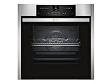 NEFF B55CR22N0 Einbau-Backofen N70 / 60 cm / A+ / 71 l / Edelstahl / Slide&Hide / ShiftControl / Pyrolyse / 12 Betriebsarten