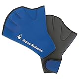 Aqua Sphere Unisex Aqua Fitness Glove Neopren Schwimmhandschuh, blau, L EU