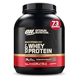 Optimum Nutrition Gold Standard 100% Whey, Proteinpulver, Geschmack Double Rich Chocolate, 2.26kg, 73 Portionen