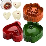 Pastetenformen in Taschenform – Ausstechform für Partys und gemeinsame Buffets, 3-teilig | Miniatur-Zubehör für Backen, Zuhause, Herbstpartys, Halloween, Camping