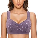 Bustier Gepolstert Damen Damen-BH ohne, ohne Abdrücke, hebt die Brust an, Geraffte Unterwäsche, weich, hautfreundlich, vorne offener Schnalle, 4-teilig Bralette Set Damen (C, D)