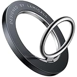 Handy Ring Halterung Magnetisch für MagSafe - Lamicall 360° Drehung Handy Griff Halter Fingerhalter für iPhone 15/14 Pro Max Plus, 12/13 Pro Max Mini, Smartphone mit Metallring, Zubehör für MagSafe