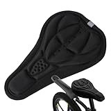 Fahrradsattelunterlage, rutschfestes Fahrradkissen, weiche Sattelbezüge, grifffestes Material, belüftetes K-Design, Fahrradausrüstung für Trail-Bikes, Outdoor-Radfahren, faltbare Fahrräder