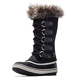 Sorel JOAN OF ARCTIC WATERPROOF Schneestiefel für Damen, Schwarz (Black x Quarry), 40.5 EU