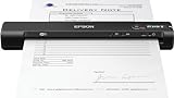 Epson WorkForce ES-60W mobiler Dokumentenscanner (Scanner, DIN A4, integrierter Akki, 600dpi, WiFi, USB 2.0)