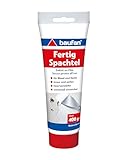 Baufan Fertigspachtel Weiß 400g I Für Wand- und Deckenflächen im Innen- & Außenbereich I Faserverstärkt für hohe Festigkeit I Härtet rissfrei aus
