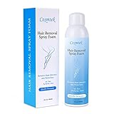 300 ml Haarentfernungsspray mit großer Kapazität für Frauen, Haarentfernungscreme für den Intimbereich, Schamhaare. Schmerzloses Enthaarungsmittel für Männer. Sanfte Formel für alle Hauttypen