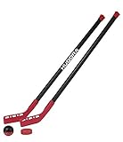 HUDORA Street Hockey-Set Junior - 2 Street-Hockeyschläger + 1 Ball + 1 Puk - 76121