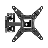 GRIFEMA TV Wandhalterung für 13-43 Zoll Bildschirme, 360° Schwenkbare Neigbare und Ausziehbar TV Mount für LED, LCD, OLED, 4K Fernseher, Universal TV Halterung bis zu 20kg max. VESA 200x 200mm