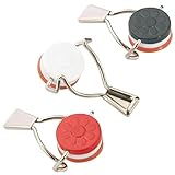 Westmark Set Flaschen-Hebelverschluss, 3-teilig, mit Silikondichtung, Stahl, Rot/Weiß/Schwarz, 44402270