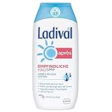 Ladival Empfindliche Haut Aprés Lotion – Parfümfreie After Sun Lotion – hautberuhigend, feuchtigkeitsspendend und kühlend – ohne Farb- und Konservierungsstoffe – 200 ml