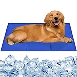 CIOXSOIO Kühlmatte für Hunde 90 x 50cm, Selbstkühlend...