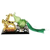Abaodam Autoschmuck Auto-Aromatherapie-Halter Parfümhalter chinesische neujahrstischdekoration Armaturenbrett-Ornament aus Kunstharz Auto-Aromatherapie-Ornament künstlicher Kristall