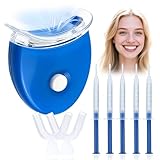 Hochwertiges Teeth whitening kit,Zahnaufhellung,Bleaching Gel,Weiße Flecken Schnell Entfernen, Teeth Whitening Essence,zzahn bleaching aufhellung, Schonend Zahnaufhellung zu Hause(Blau)