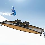 DHMYYXGS Simuliertes Ski-Gerät Innenbereich,Ski-Trainingsgerät,Ski-Trainings-Simulator,Kraft- Und Gleichgewichtstrainingsgerät,150 Kg Belastung,Für Training Von Taille,Bauch Beinen
