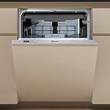 Bauknecht BK4IB14BN7LA0S Vollintegrierbarer Geschirrspüler/ 60 cm/ActiveDry – automatisches Türöffnungssystem/Startzeitvorwahl/Vollwasserschutz/Rapid 50° - sauber im Handumdrehen/Option MultiZone