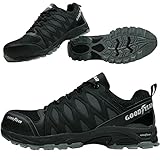 Goodyear Safety Shoes 1503WT - S1P - Exclusive Work-Trade Edition - Black/Silver, Size 43 EU