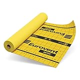 Eurovent® AKTIV zweilagige aktive Dampfbremse KLIMAMEMBRAN 1,5 x 50m = 75qm