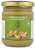 Veggy Duck - Streichfähige süße Pistaziencreme (200g) | Mit 45% Mediterranen Pistazien | Italienische Handwerkerküche Gourmet | Geeignet für Frühstück und Desserts