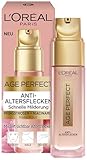 L'Oréal Paris Anti-Altersflecken Fluid für Frauen: Altersfleckenminderung, ebenmäßiger Hautton & strahlender Teintmit nativen Pfingstrosen-Zellen und Niacinamid, Age Perfect Golden Age1x 30ml
