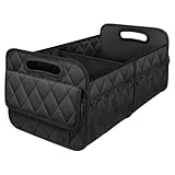 Mehrzweckauto -Aufbewahrungsbox - Wasserdichte Kofferraumbehälter mit großer Kapazität | Space Saver Boot Organizer für Minivans, Schräghecks, Crossovers | Haltbarer Automobilbehälter für Lebensmittel