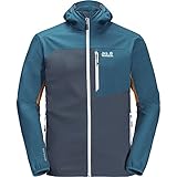 Jack Wolfskin Herren EAGLE PEAK II SOFTSHELL M Softshelljacke, orion blue, L