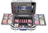 ZMILE COSMETICS Traveller Blue blauer Kosmetikkoffer vegane Kosmetik mit Schminke - Make Up Set für unterwegs, zum Reisen und Verschenken