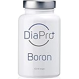 DiaPro® Boron Hochdosierte Boron-Tabletten mit 3 mg Bor pro Tablette aus Natriumborat 365 Stück Jahresvorrat 100% Vegan Laborgeprüft