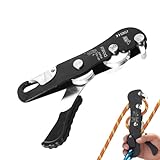 Climbing Stop Descender - Handsteuerungen Absteiger | Seilrettungsausrüstung, Abseilen Anti-Panik-Sicherungsgeräte, selbstsichernde Abseilsicherungsgeräte für Handsteuerung