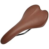 ROCKBROS Rennrad Sattel Fahrradsattel für Rennrad MTB Damen Herren Fahrrad Sattel Bequem Ergonomisch Wasserabweisend Fahrradsitz Braun Weiß Schwarz