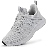 Abboos Sneaker Damen Turnschuhe Atmungsaktiv Laufschuhe Sportschuhe Leichte Gym Fitness Jogging Tennis Walkingschuhe Slip On Dämpfung rutschfest Freizeit Outdoor Schuhe Damen Straßenlaufschuhe