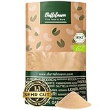 DATTELMANN® - Bio Dattelzucker 1KG - Natürliche Süße - aus fein gemahlenen Deglet Nour Datteln - zum Backen & Verfeinern - Zuckeralternative Premium