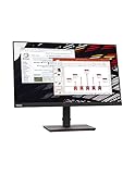 Lenovo ThinkVision S24e-20 - LED-Monitor - 61 cm (24') (23.8' sichtbar) - 1920 x 1080 Full HD (1080p) - VA - 250 cd/m² - 3000:1-4 ms - HDMI, VGA - Raven Black, 62AEKAT2EU, schwarz