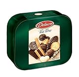 Delacre Tea Time 1000 g Dose, 1er Pack (1 x 1 kg) - Gebäckmischung mit und ohne Schokolade - Vielfältige Großpackung aus Keksen und Gebäck