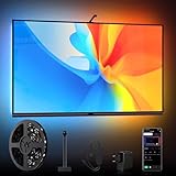 Lumtang TV 3M LED Hintergrundbeleuchtung, TV Hintergrundbeleuchtung Color picking device für 40-55 Zoll TV und PC, Bluetooth App-Steuerung