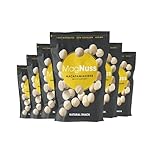 MagNuss Macadamias| geröstete und gesalzene Macadamiakerne, 6x 125g-Vorratspackung | vegan, glutenfrei