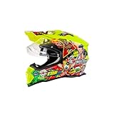 O'NEAL | Motorradhelm | Enduro Adventure Street | Ventilationsöffnungen für maximalen Luftstrom und Kühlung, integrierte Sonnenblende | Sierra Helmet Crank V.22 | Erwachsene | Multi | L