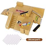 Abree Mini Fingerskateboard-Park Kit mit 8 unabhängige...